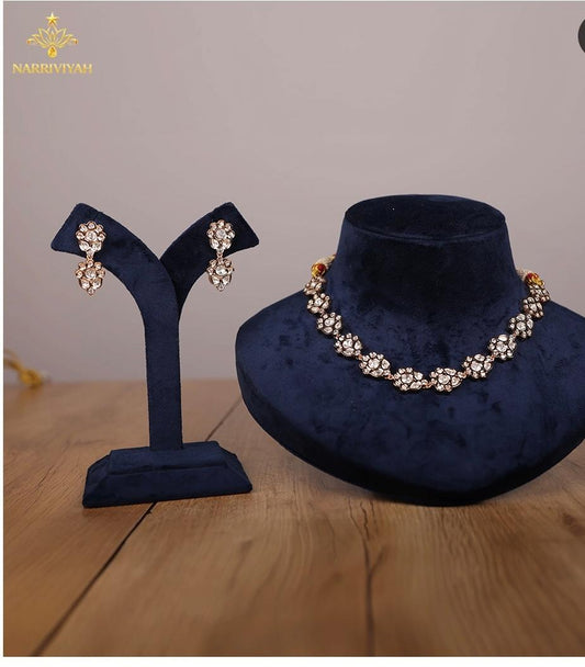 Phool Kundan set