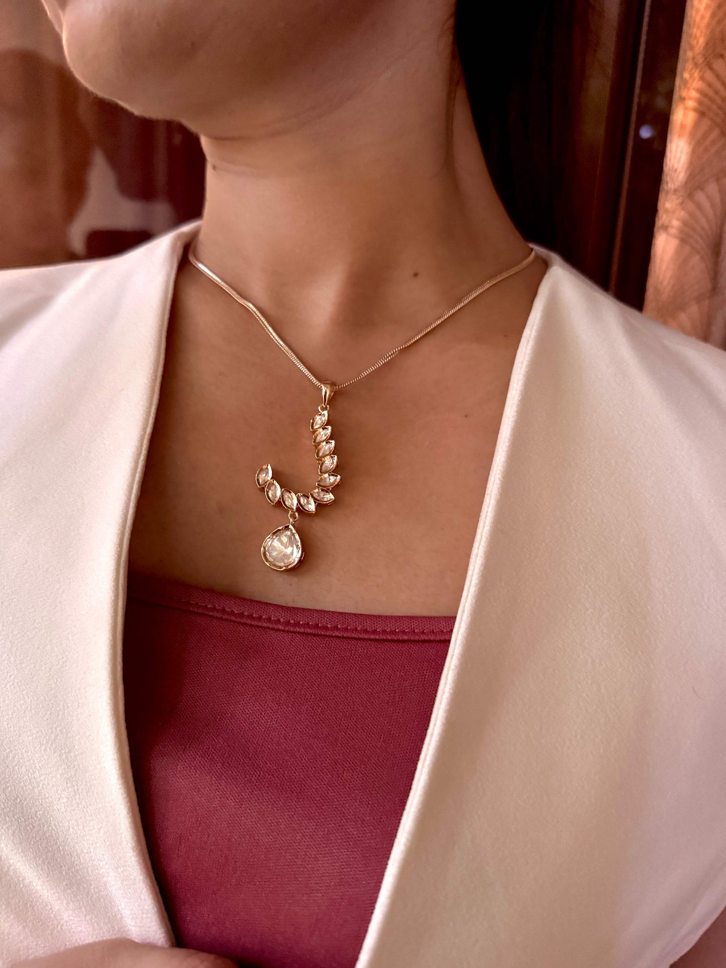 Aurora pendant set