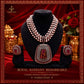 Ranihaar Ruby Pearl Set